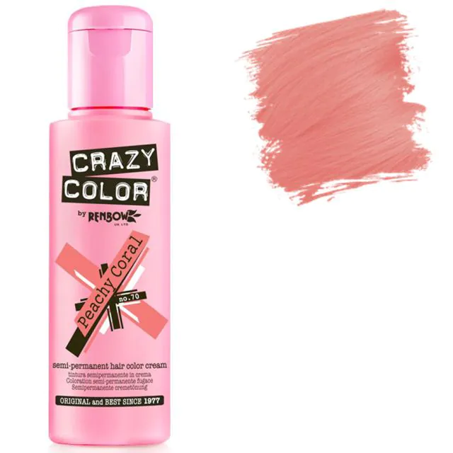 Crazy Color Peachy Coral