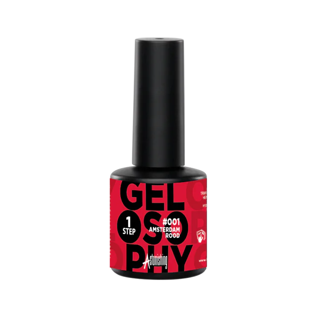 Astonishing Gelosophy 1-STEP #001 Amsterdam Rood 7ml
